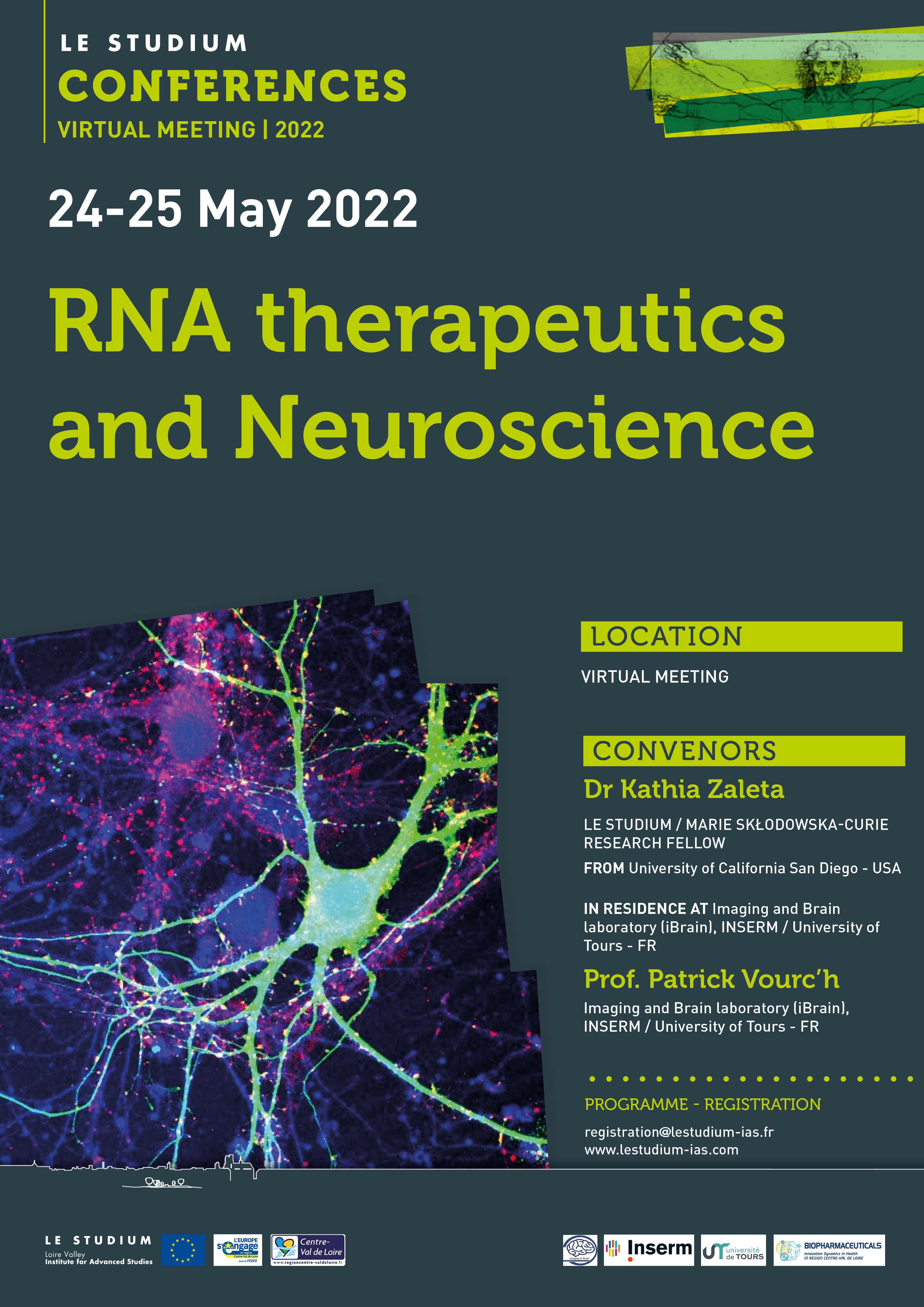 LE STUDIUM CONFERENCE - RNA therapeutics and Neuroscience